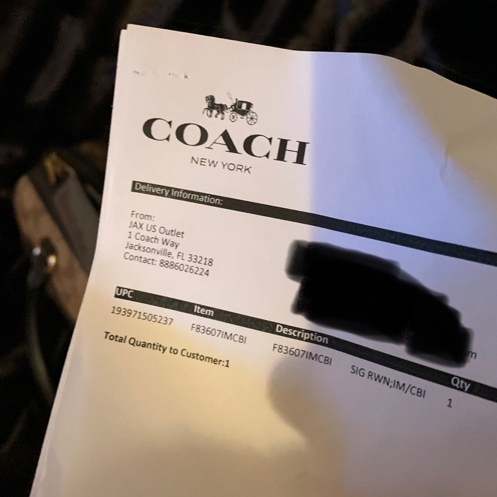 NWT Coach Purse - Picture 4 of 5